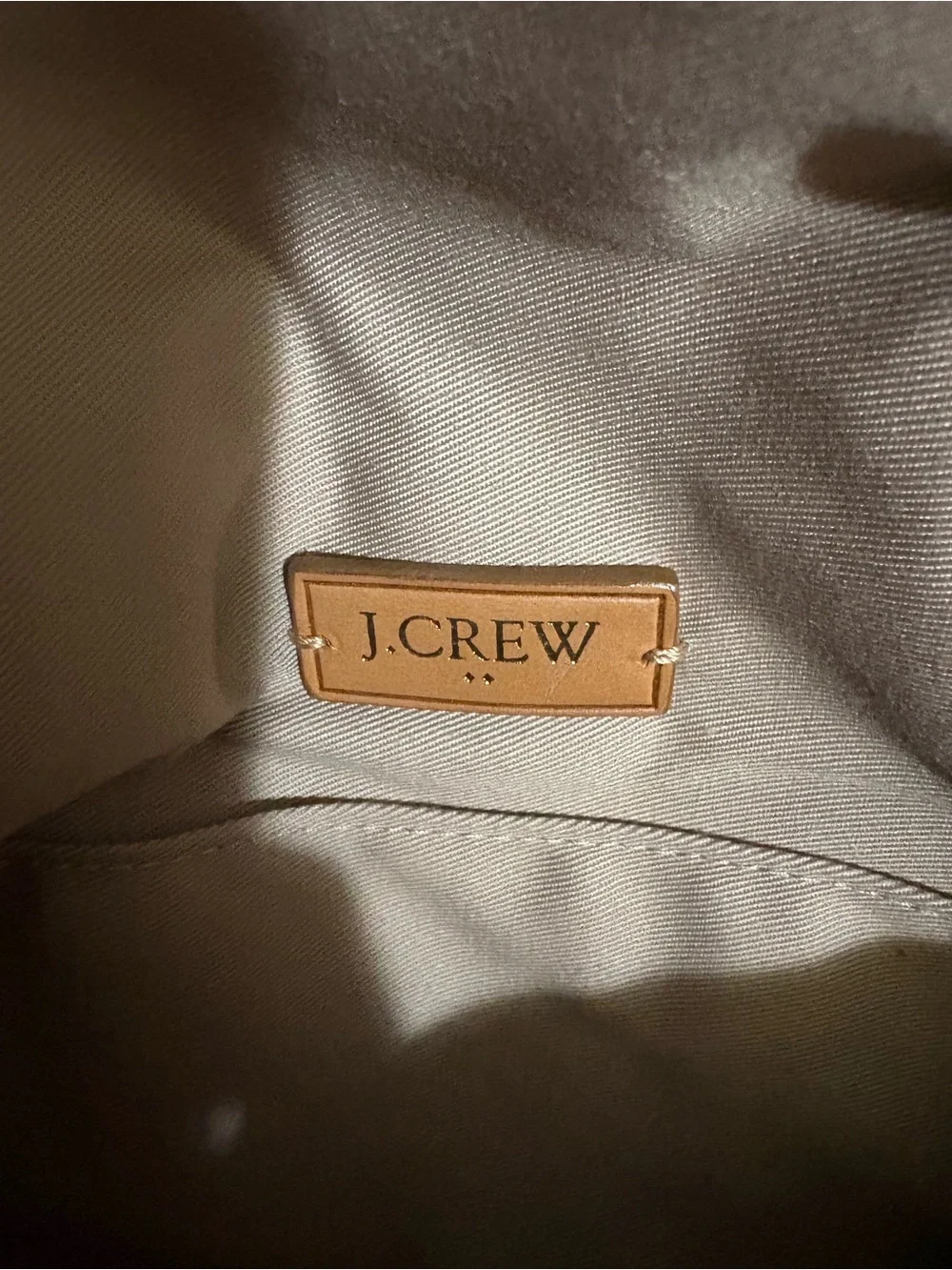 J. Crew Envelope Chain Strap Crossbody Bag in Brown (10.25” x 6.75” Size)